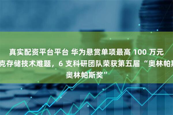 真实配资平台平台 华为悬赏单项最高 100 万元、攻克存储技术难题，6 支科研团队荣获第五届 “奥林帕斯奖”