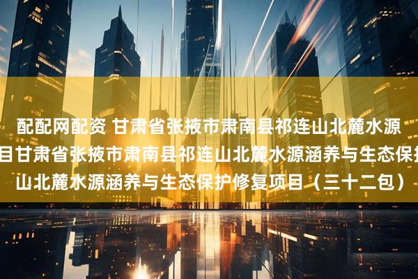 配配网配资 甘肃省张掖市肃南县祁连山北麓水源涵养与生态保护修复项目甘肃省张掖市肃南县祁连山北麓水源涵养与生态保护修复项目（三十二包）