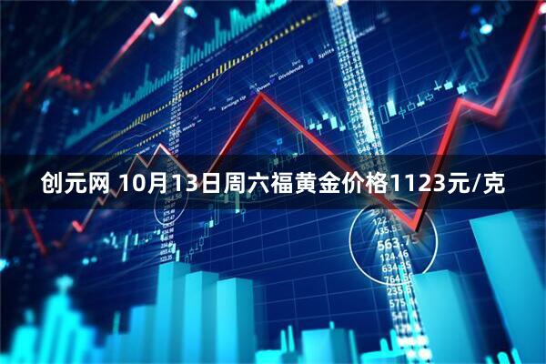 创元网 10月13日周六福黄金价格1123元/克